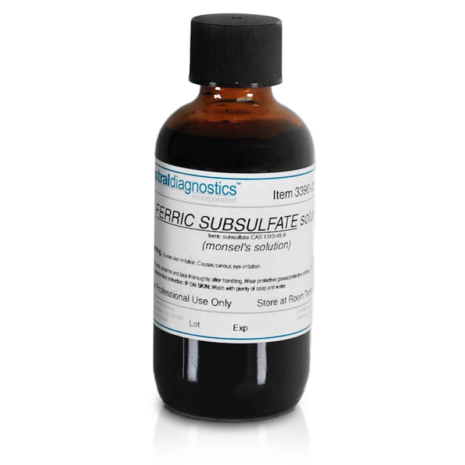 Ferric Subsulfate (Monsel's) bottle